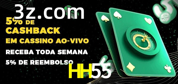 Promoções do cassino ao Vivo HH55